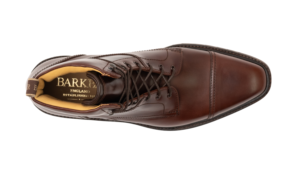 Dark 2024 tan boots