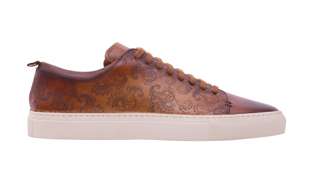 Paisley - Sky Burnished Suede - Gentry's Footwear