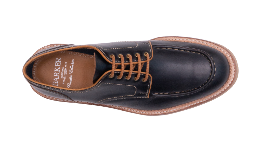 The Row black Leather Ranger Derby Shoes, Harrods UK in 2023