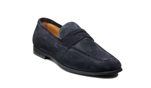 Capri - Navy Suede