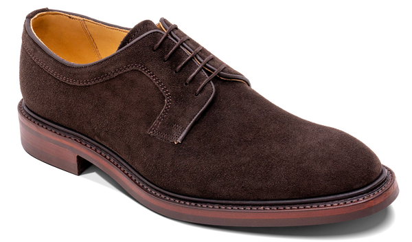 Loake deals suede derby