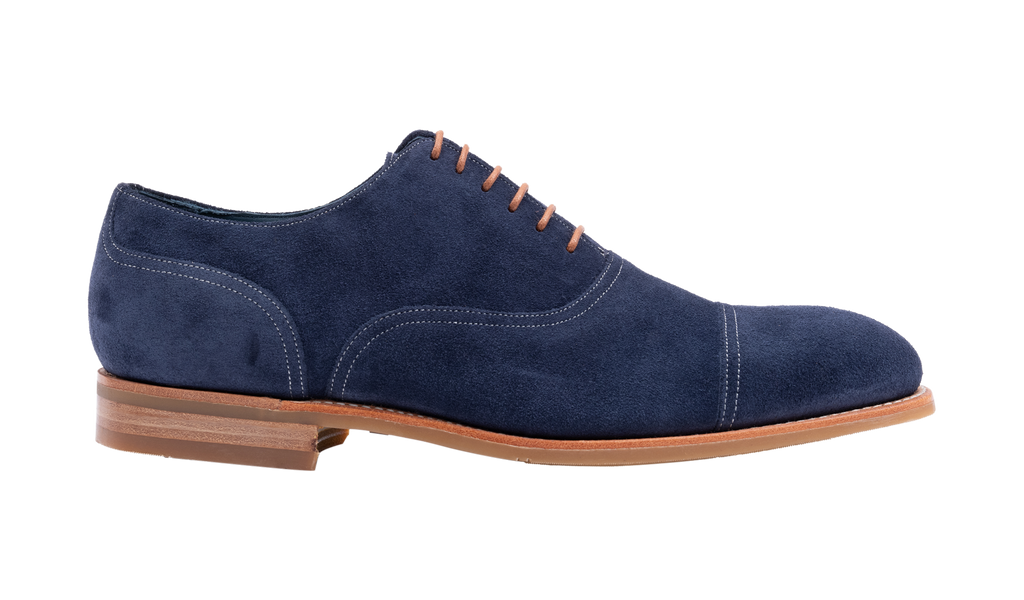 Pullman - Blue Suede | Barker Shoes UK