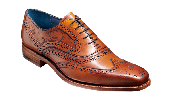 McClean Antique Rosewood Paisley Barker Shoes