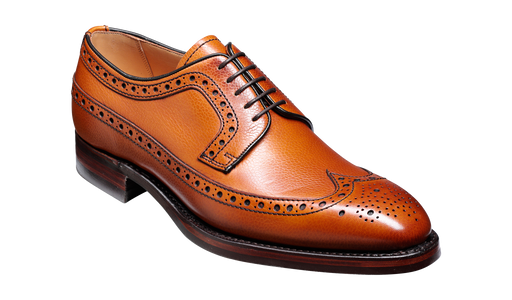 Calvay - Cedar Grain Longwing | Mens Brogue | Barker Shoes UK