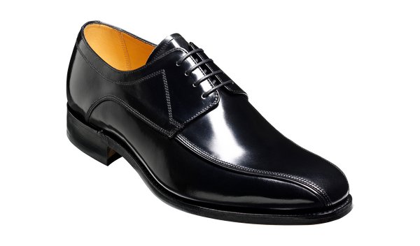 Newbury - Black Hi-Shine | Mens Derby Shoes | Barker Shoes UK