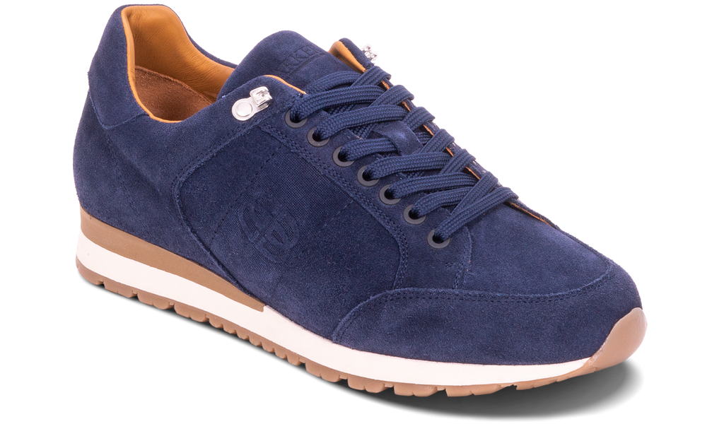 Seb - Navy Suede