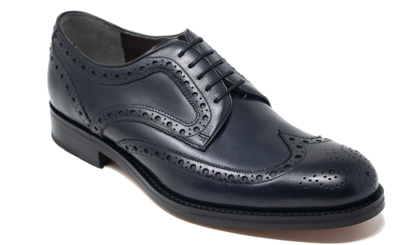 Blair Navy Calf Barker Shoes UK