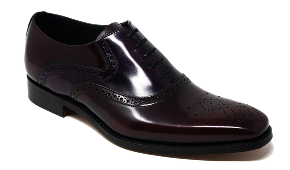 Langley - Burgundy Aubergine Hi-Shine